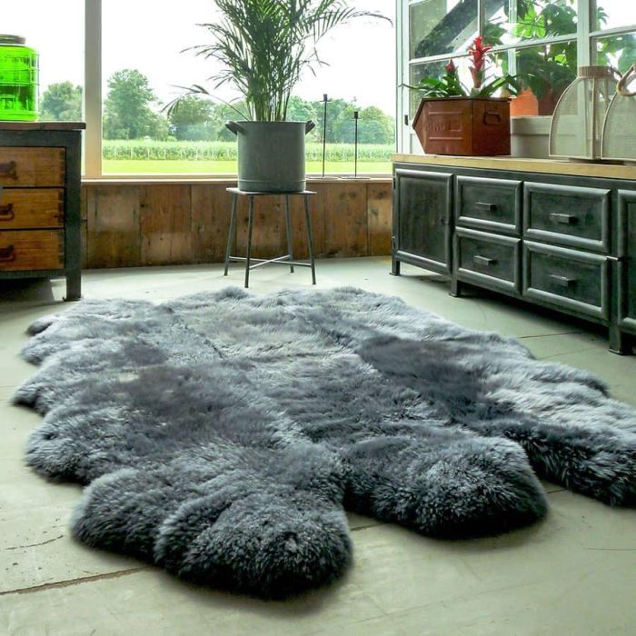 Dark gray rug discount