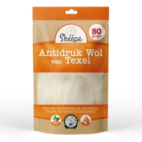 Antidruckwolle von skeepe - Texelwolle zur Linderung von Druckbeschwerden