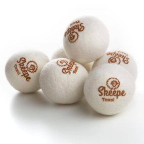 Sheep wool dryer balls for drying your laundry