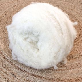 Texel carded wool - carded fleece - felting wool