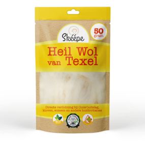 Texel Heilwolle von Skeepe - Beruhigende Wolle für empfindliche Haut