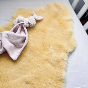 Medicinale schapenvacht voor baby's