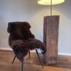 Texel Sheepskin - Brown Large 